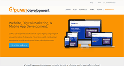 Desktop Screenshot of dumetdevelopment.com