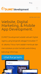 Mobile Screenshot of dumetdevelopment.com